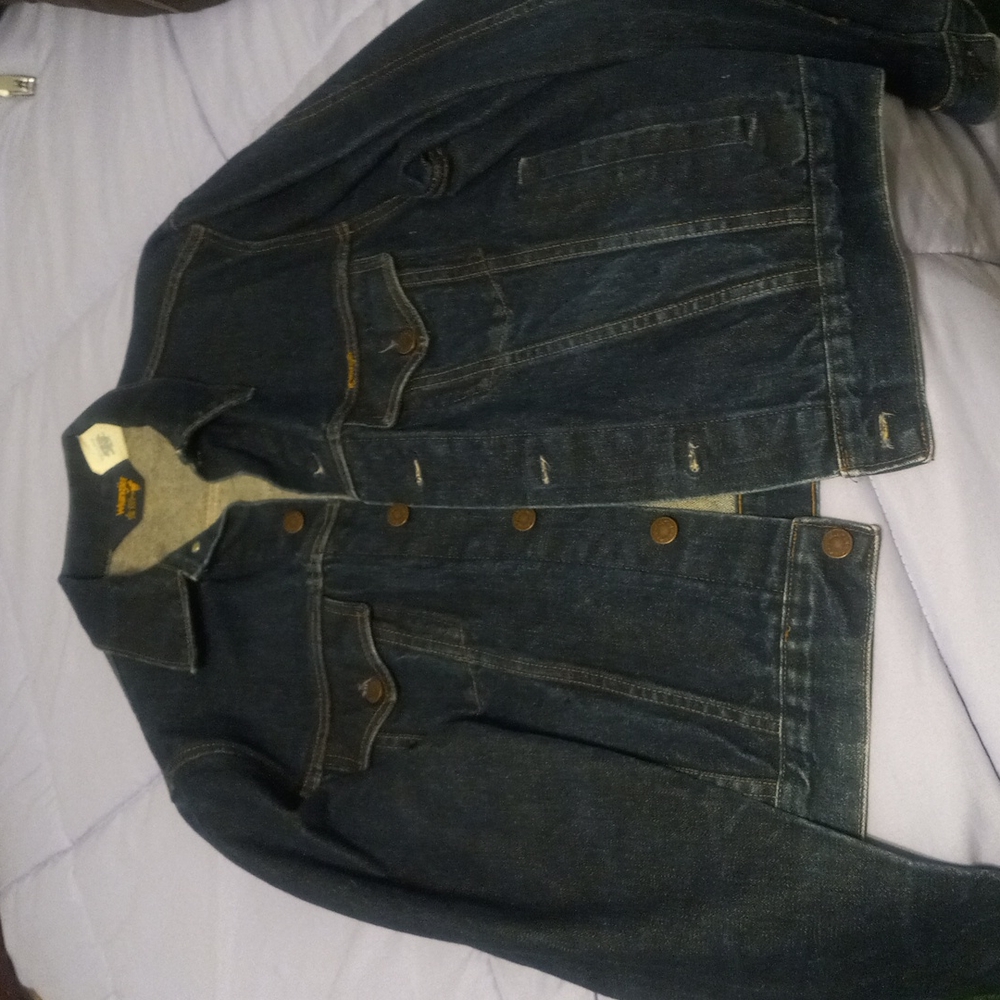 Wrangler vintage denim jacket sz 44